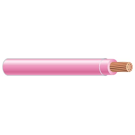 THHN Building Wire, Copper, 12 AWG, 1C, Pink, Stranded, 2000 ft MPN:58193205