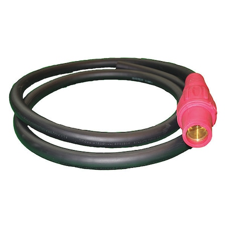 Cam Lock Power Cord, 200A, Red Cam, 2/0 MPN:6126SCR