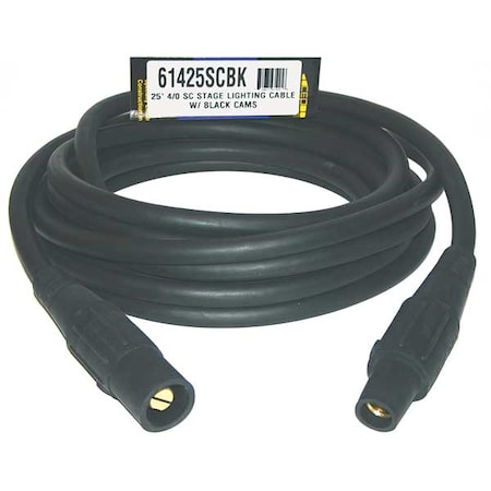 Cam Lock Extension Cord, 400A, CL40FBK, 4/0 MPN:61425SCBK