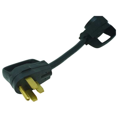 Power Strip, TT-30R, 14-50P, 1 ft., Black MPN:65039401