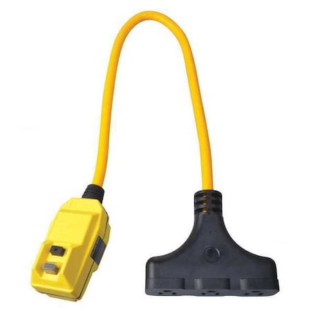 Plug-In GFCI with Cord, 25 ft., Outdoor MPN:14880228-6