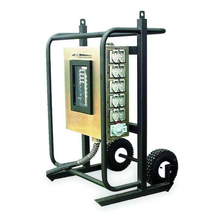 Power Distribution Cart, 100 AC, (2)L6-30R MPN:6210DC