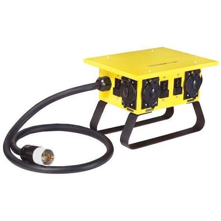 Power Distribution Box, 50 AC, (4) L5-20R MPN:6508TLSX
