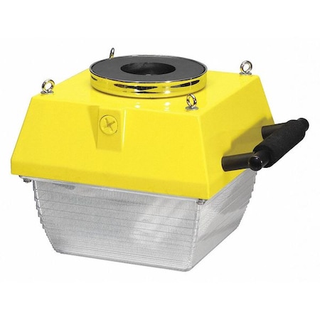 Temporary Job Site Light, 6000 lm, Bk/Yl MPN:111085
