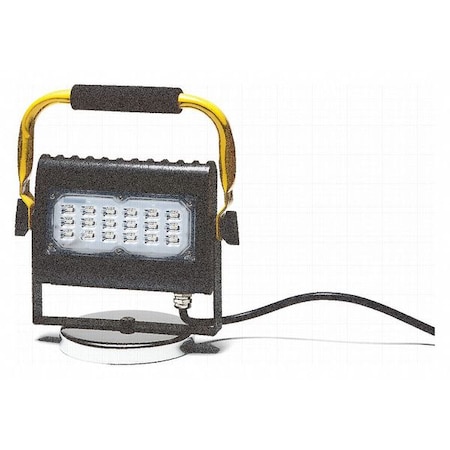 Temporary Job Site Light, 3000 lm, Bk/Yl MPN:411430