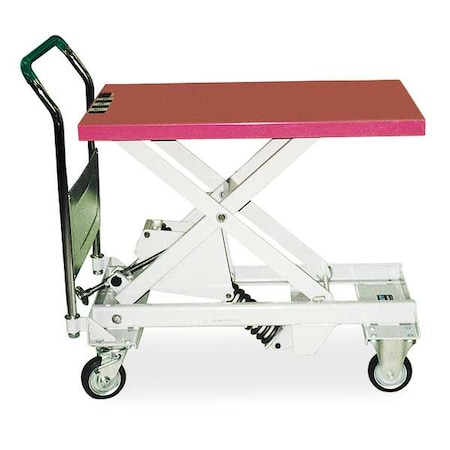 Scissor Lift Table, 330 lb. Cap, 17-3/4