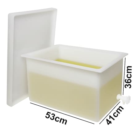 Heavy Duty LDPE Rectang Tank w/Cover/Fau MPN:H34096-0000