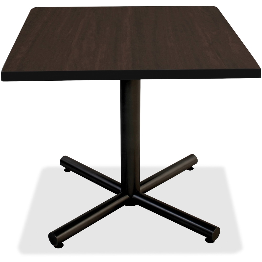 Lorell Hospitality Square Table Top, 42inW, Espresso MPN:62588