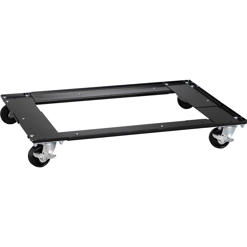 Lorell Commercial Cabinet Dolly, Metal, 42inW x 24inD x 4inH, Black MPN:59708