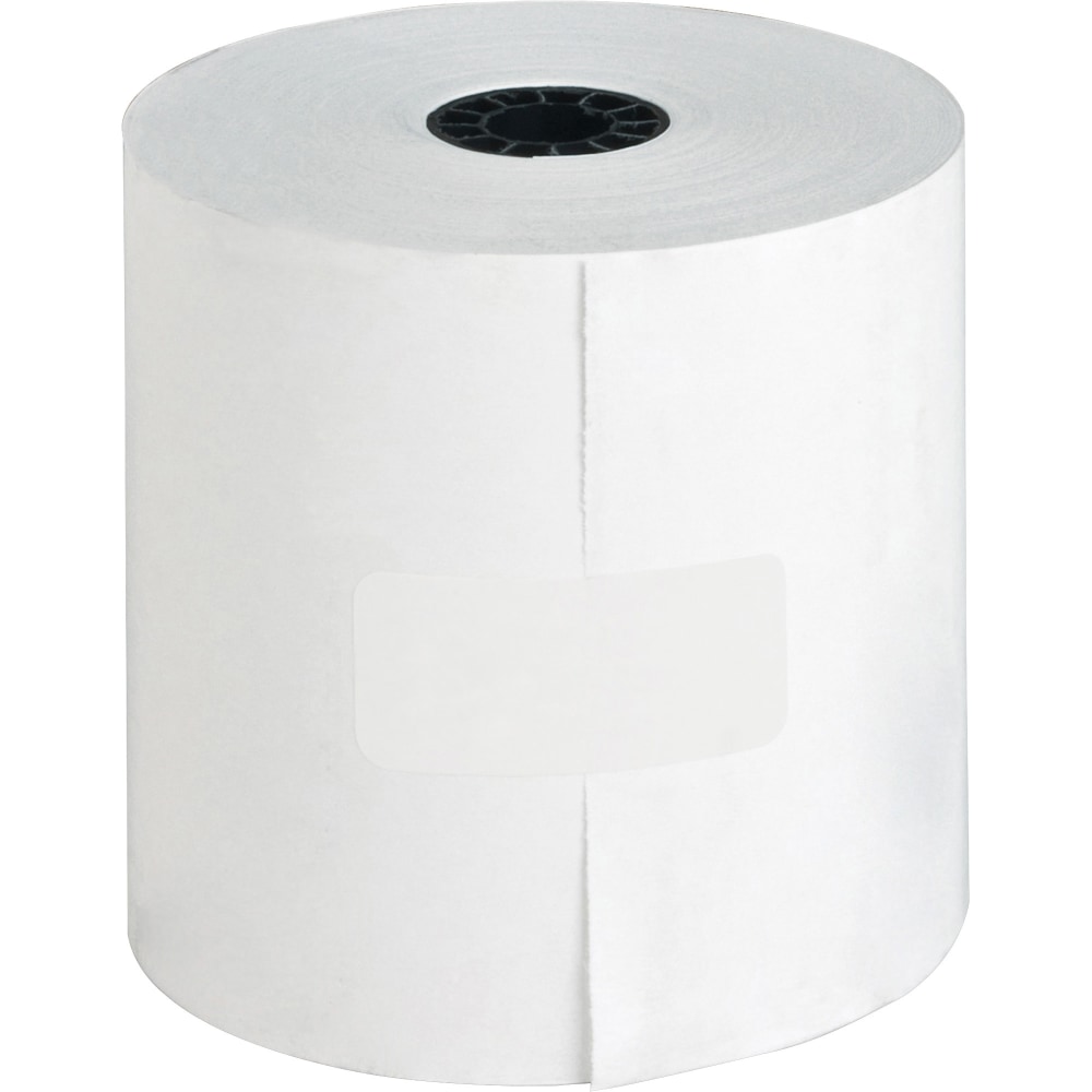 Business Source Thermal Thermal Paper - White - 3 1/8in x 273 ft - 48 g/m2 Grammage - Smooth - 50 / Carton MPN:25345