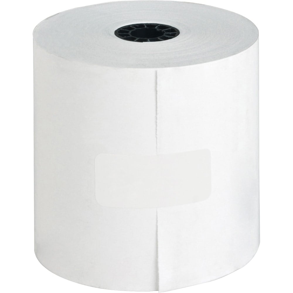 Business Source Thermal Paper - 3 1/8in x 273 ft - 48 g/m2 Grammage - Smooth - White - 50 / Carton MPN:25345