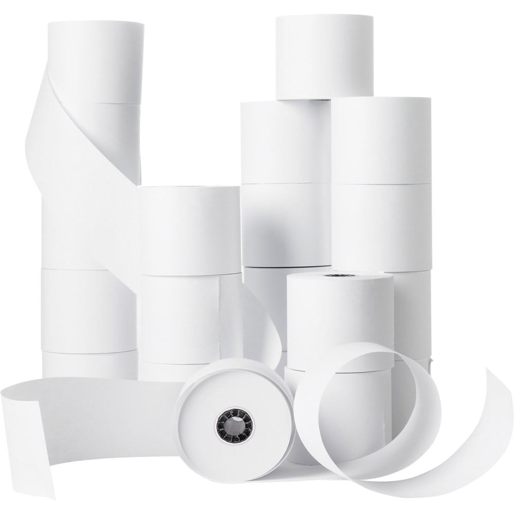 Business Source Single-ply 150ft Adding Machine Rolls, 28625, 100-Pack MPN:28625