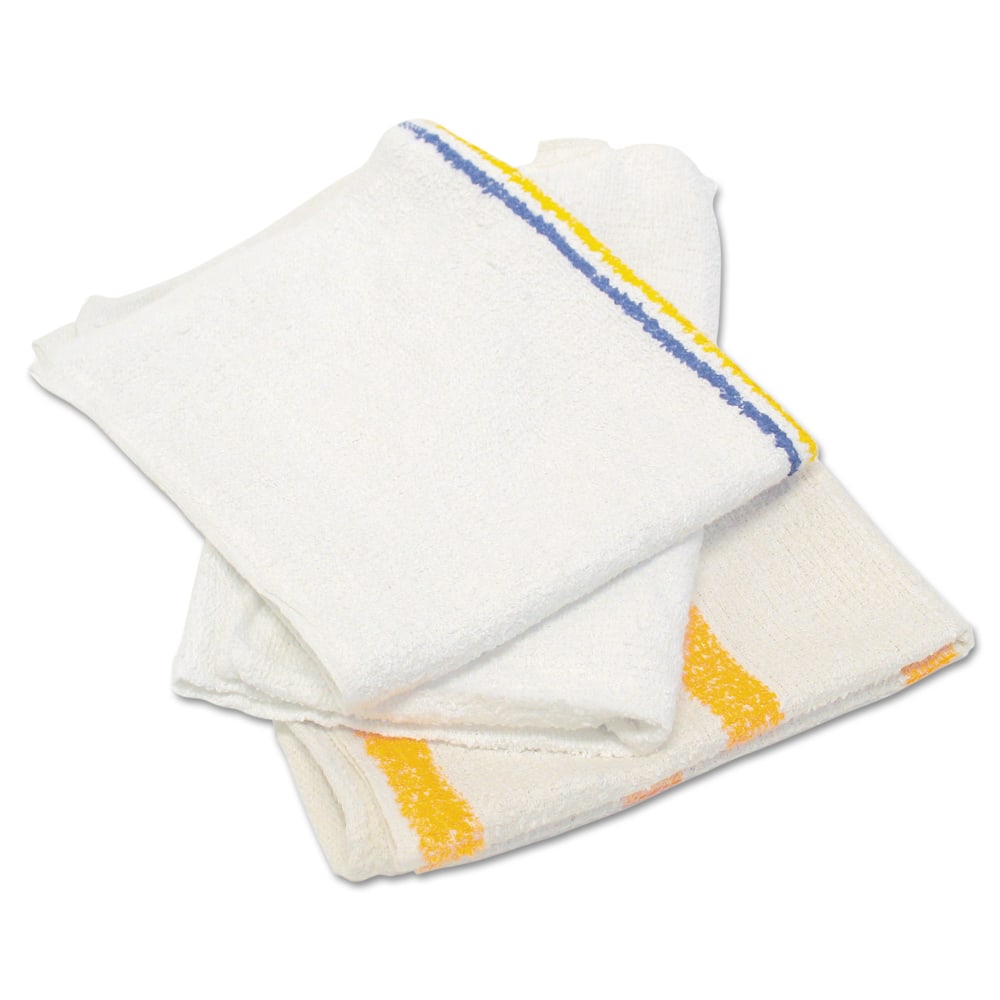 HOSPECO Value Counter Cloths/Bar Mops, White, 14in x 17in, 25-Lb Bag MPN:534-25BP