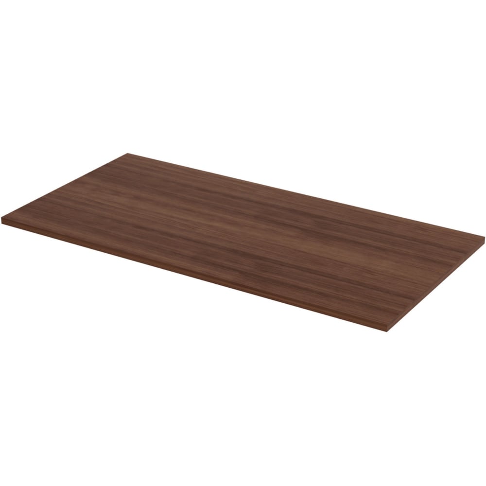 Lorell Relevance Series Tabletop - Walnut Rectangle Top - 60in Table Topx 30in Table Top Depth x 1in Table Top Thickness - Assembly Required - 1 Each MPN:16242