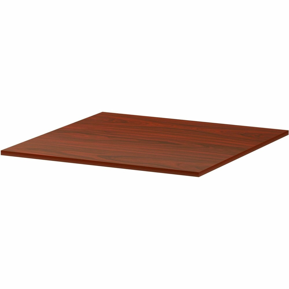 Lorell Essentials Modular Conference Table, 47inW x 47inL, Mahogany, 16340 MPN:16340