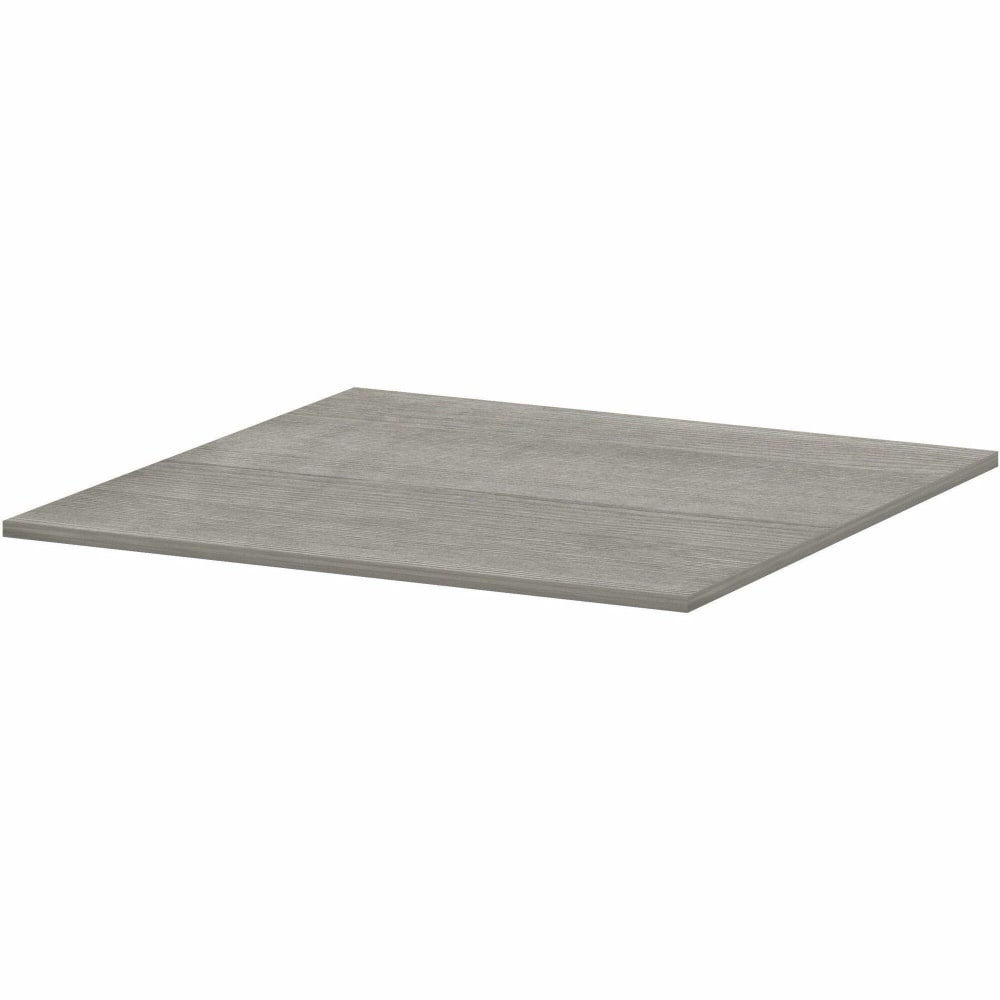 Lorell Essentials Modular Conference Table, 47inW x 47inL, Weathered Charcoal, 16343 MPN:16343