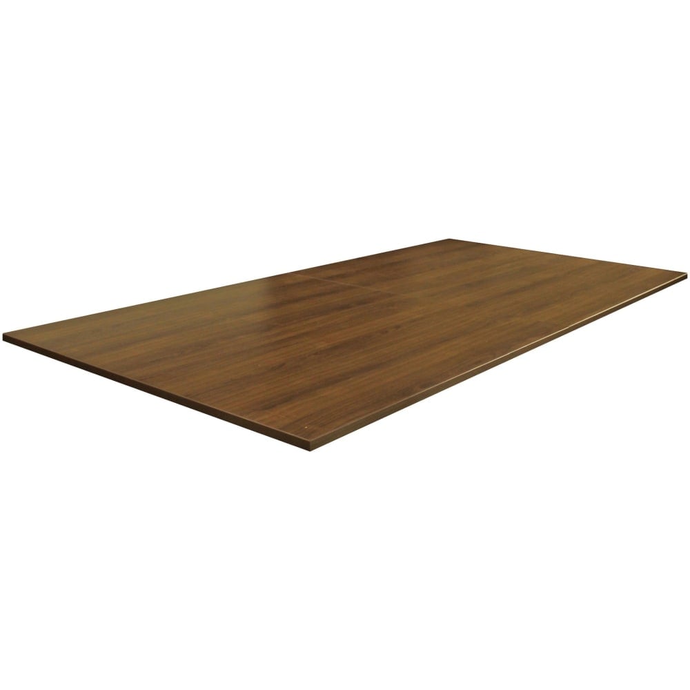 Lorell Essentials Rectangular Conference Table Top, 29-1/2inH x 94-1/2inW x 47-1/4inD, Walnut MPN:69994