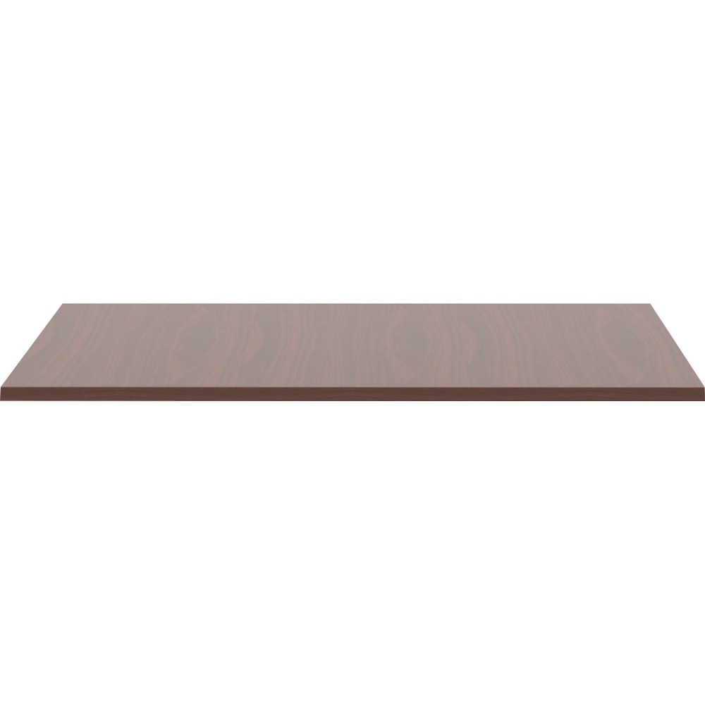 Lorell Revelance 60inW Rectangular Conference Tabletop, Mahogany MPN:LLR16255