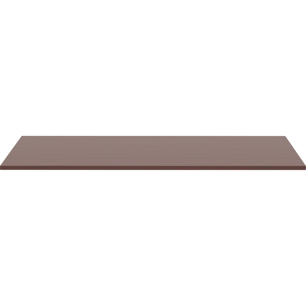 Lorell Revelance 72inW Rectangular Conference Tabletop, Mahogany MPN:LLR16257