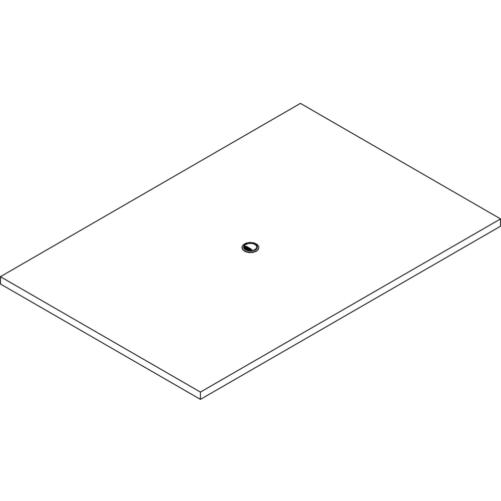 Lorell Prominence 2.0 Rectangular Conference Tabletop, 48in x 72in, Mahogany Rectangle MPN:PRC4872MY