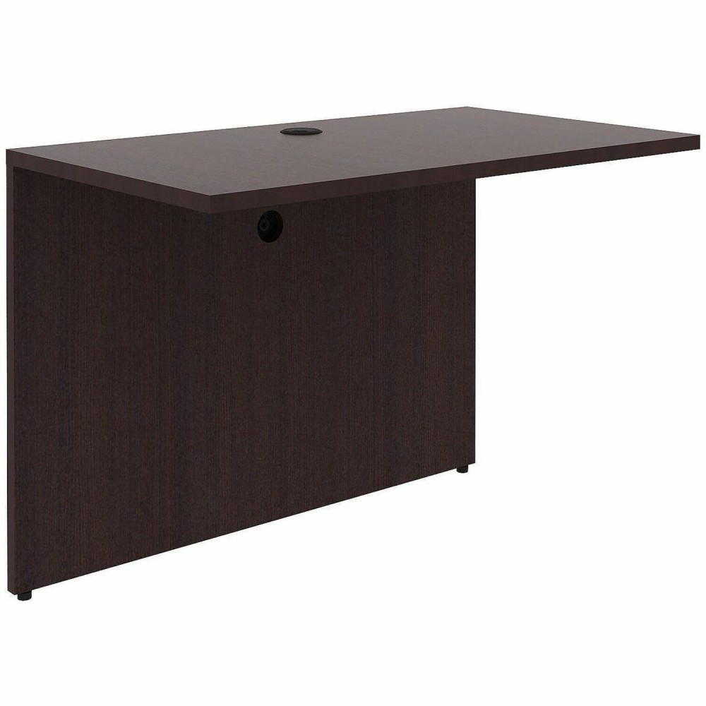 Lorell Bridge - 41.38in Width x 23.63in Depth x 29.50in Height - Espresso - 1 Each MPN:18246