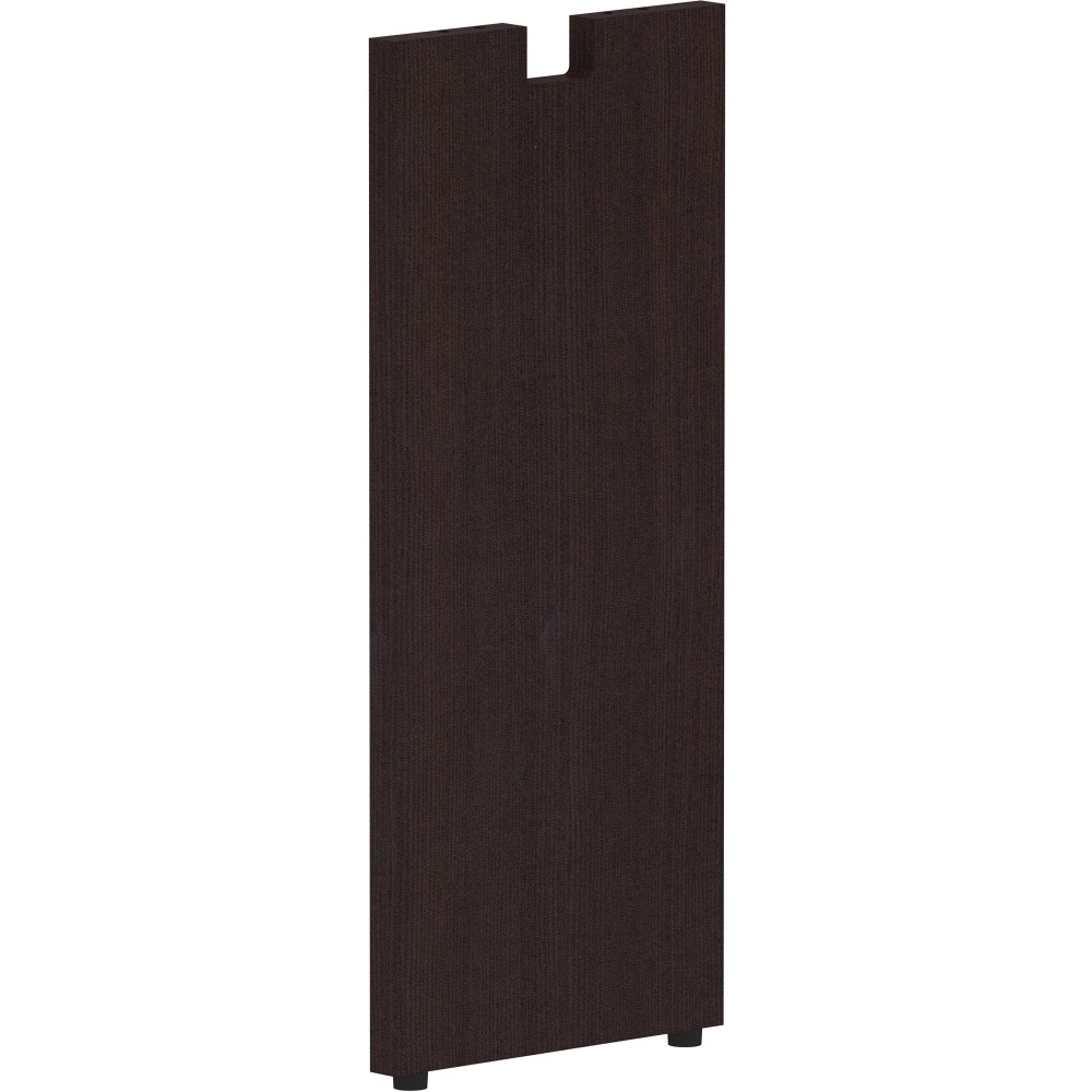 Lorell Essentials Series Credenza Half Leg, Espresso MPN:18266