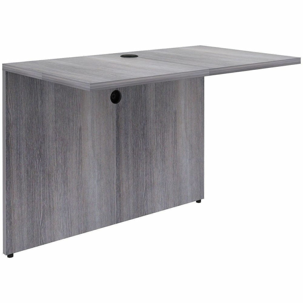 Lorell Weathered Charcoal Laminate Desking, 69529 MPN:69529