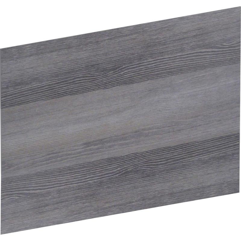 Lorell Adaptable Panel Dividers, 24inW x 2inH x 37inD, Aluminum, Charcoal MPN:90277