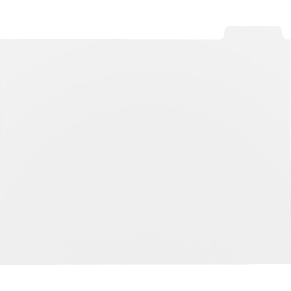 Sparco Print-On Tab Dividers, White, Box Of 50 MPN:02076
