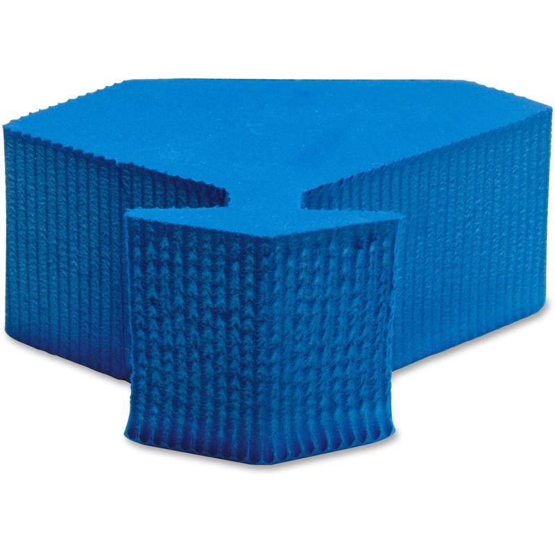 Lorell Door Wedge - Foam - Blue - 1 Each MPN:42590