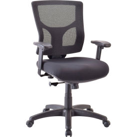 Lorell® Conjure Executive Mid-Back Task Chair Fabric 25-5/8