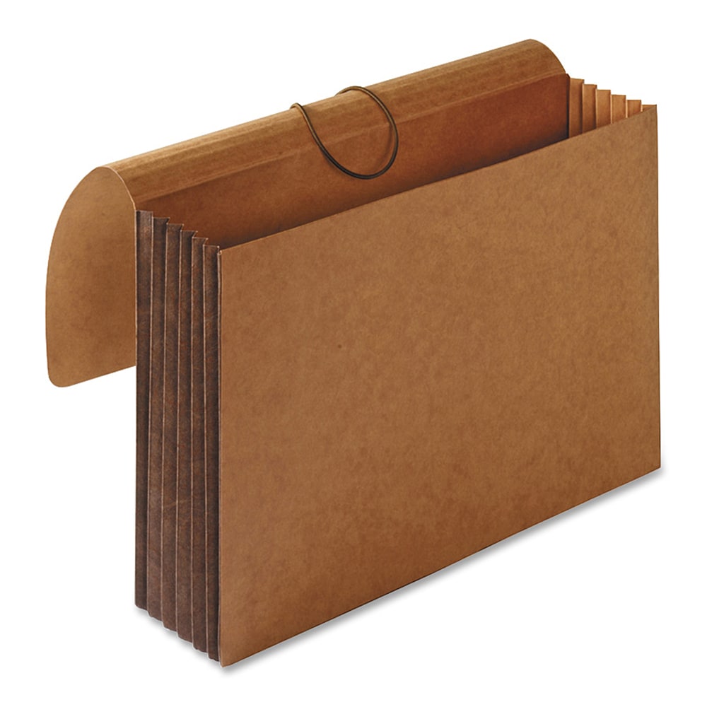 Sparco Tyvek Tyvek Accordion Wallet, 1 Pocket, Expansion 5-1/4in, 8 1/2in x 11in, Letter, 30 % Recycled, Brown, Pack of 1 MPN:26575