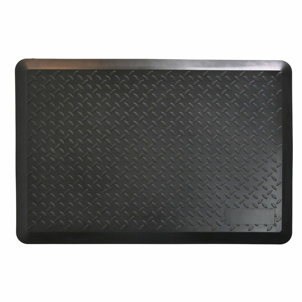 Lorell Workstation Mat - Workstation - 36in Length x 24in Width - Polyurethane Foam - Black - 1 / Each MPN:99527