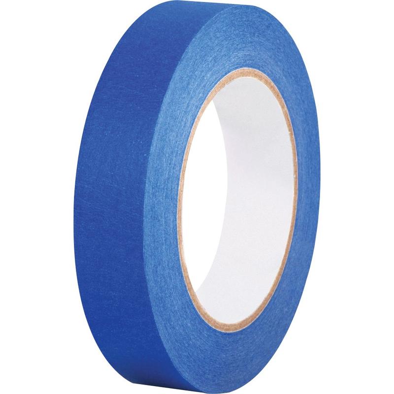 Business Source Multisurface Painters Tape - 60 yd Length x 1in Width x 5.5 mil Thickness - Blue - 2 / Pack MPN:64015