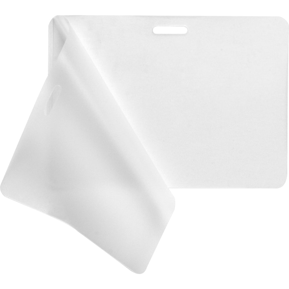 Business Source Government ID Laminating Pouches - 2.94inx 4.13inx5 mil Thickness - 20852, 12/Pack MPN:20852