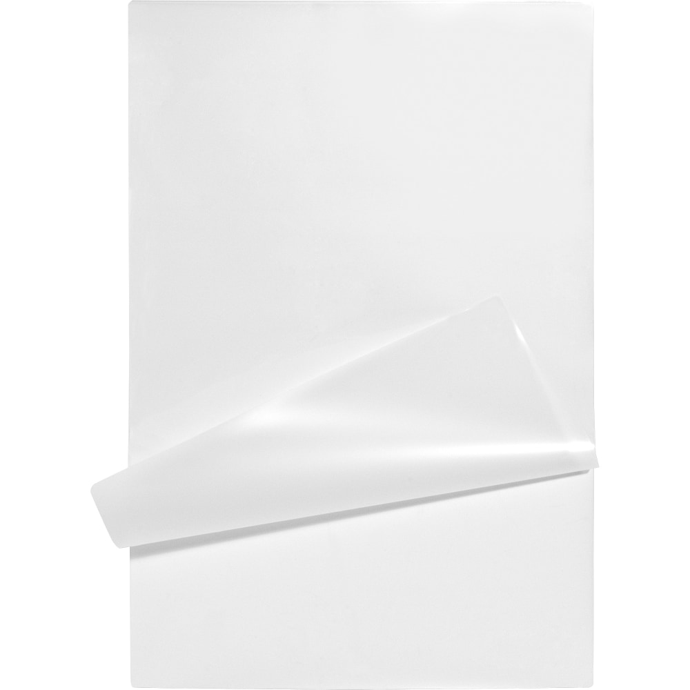 Business Source 5 mil Menu-size Laminating Pouches - 12.13inx 18inx5 mil Thickness - 20856, 12/Pack MPN:20856