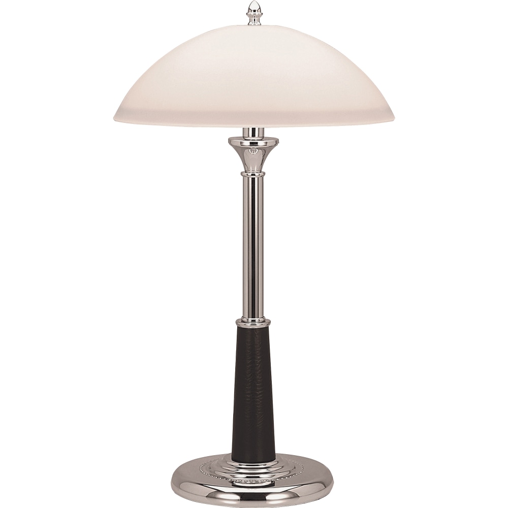 Lorell LED Contemporary Table Lamp, Frosted Glass Shade , Chrome MPN:99956