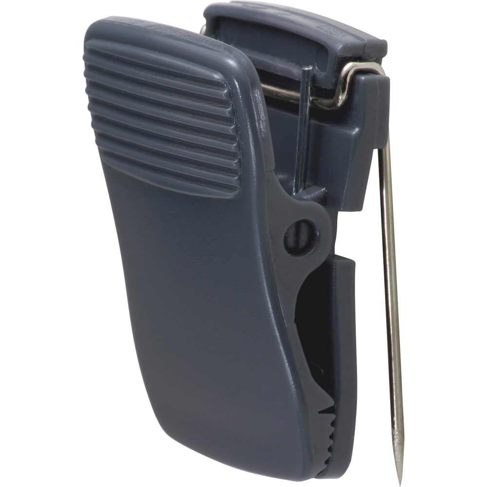 Lorell Plastic Cubicle Clips, Black, Box Of 24 MPN:80673