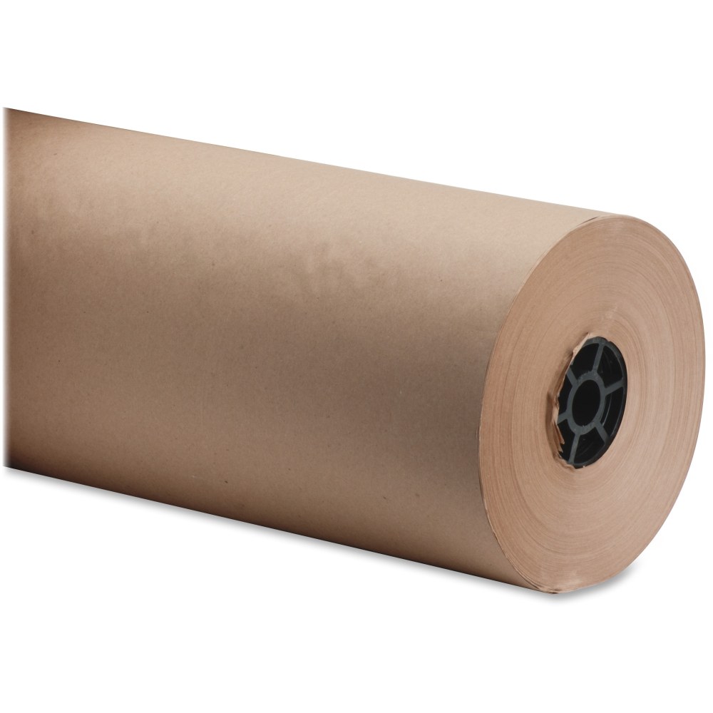 Sparco Bulk Kraft Wrapping Paper - 18in Width x 1050 ft Length - 1 Wrap(s) - Kraft - Brown MPN:24418