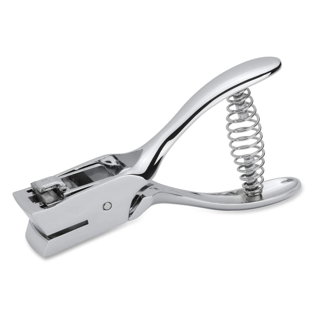 Sparco Handheld Slot Punch, 15mm, Silver MPN:39282