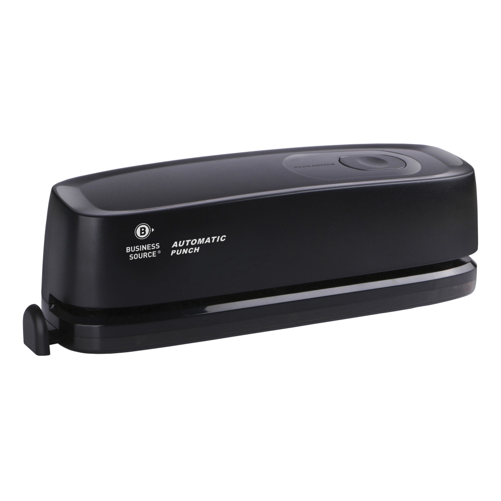 Business Source 3-Hole Electric Hole Punch MPN:00083