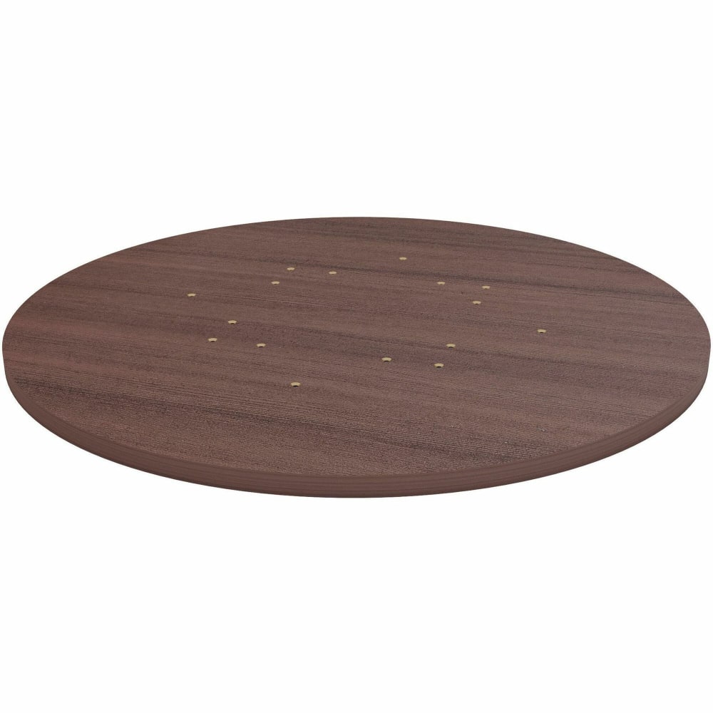 Lorell Hospitality/Conference Tabletop, x 36in Diameter, Espresso, 18258 MPN:18258