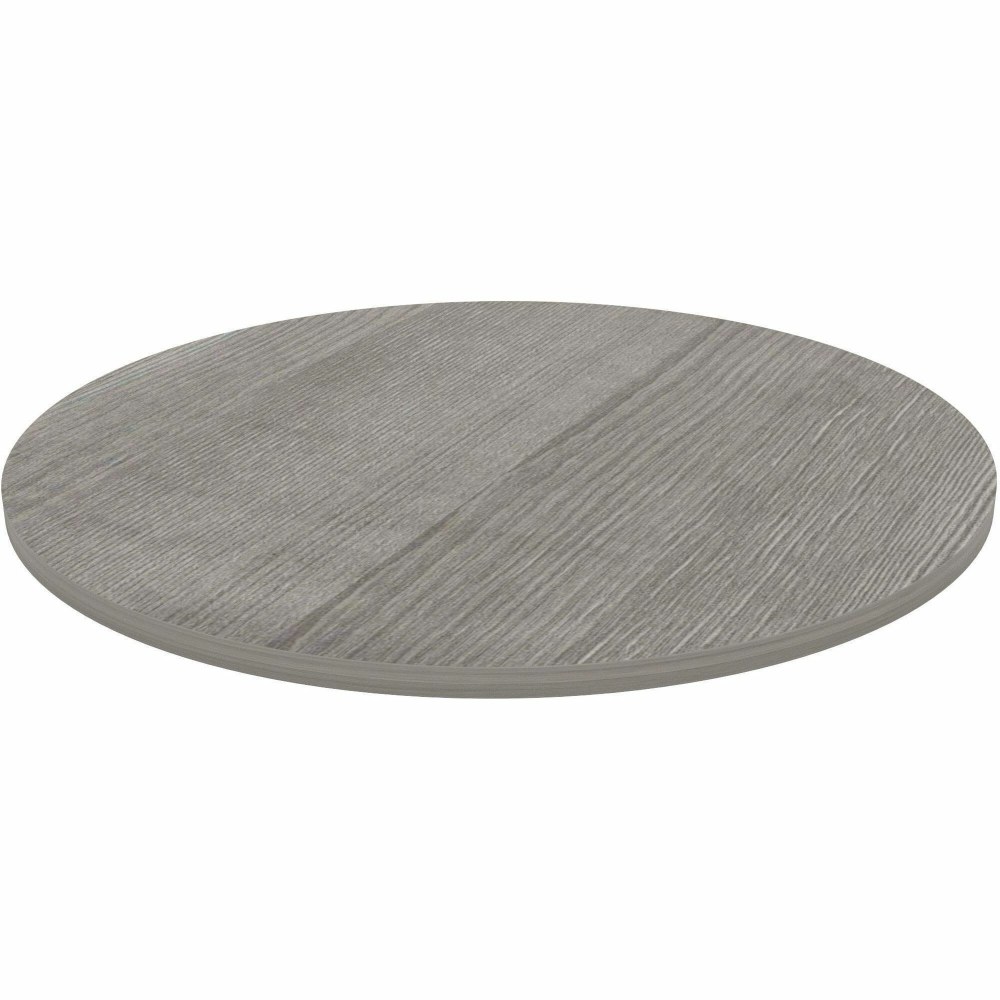 Lorell Hospitality/Conference Tabletop, x 36in Diameter, Weathered Charcoal, 69600 MPN:69600