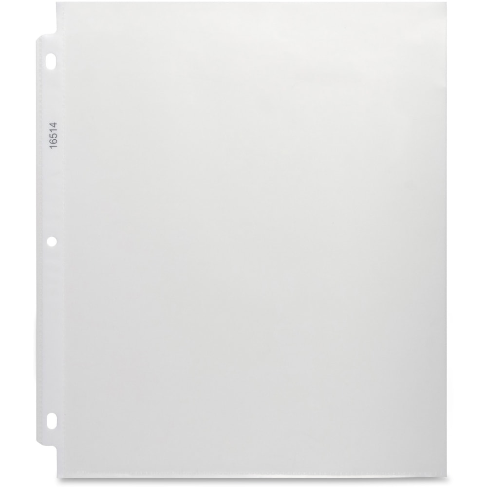 Business Source Nonglare Top-loading Sheet Protectors - 11inx9inx 3.3 mil Thickness - 16514 - 10/Pack MPN:16514