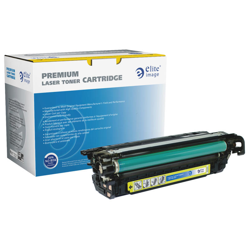 Elite Image Remanufactured Yellow Toner Cartridge Replacement For HP 653A, CF322A MPN:76188