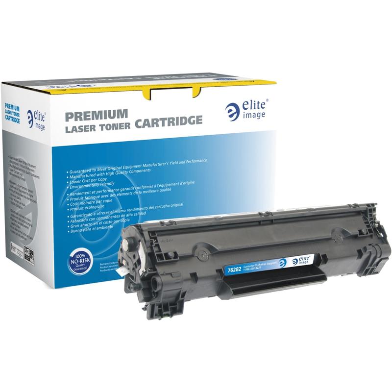 Elite Image Remanufactured Black Extra-High Yield Toner Cartridge Replacement For HP 83A, CF283A MPN:76282