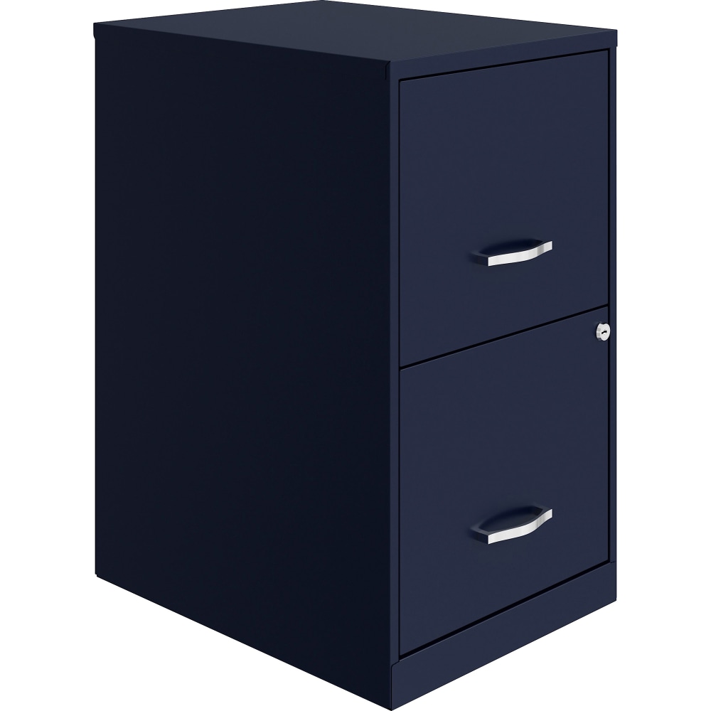 LYS NuSparc 18in 2 drawer File Cabinet, Navy, 1 Each MPN:VF218AANY