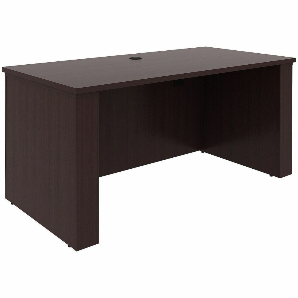Lorell Essentials 60in Sit-to-Stand Desk Shell, 49inH x 60inW x 29inD, 1in Thick Top, Espresso MPN:69641