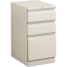 HON® Brigade Mobile Pedestal Box/Box/File Letter Light Gray 15