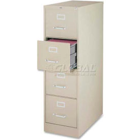 Lorell® 4-Drawer Heavy Duty Vertical File Cabinet 18